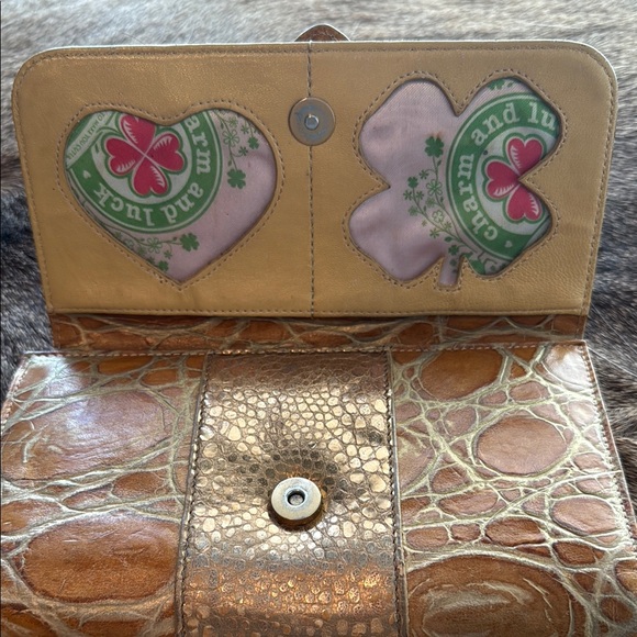 Charm & Luck with Rhinestone Buckle Wallet - Picture 3 of 8